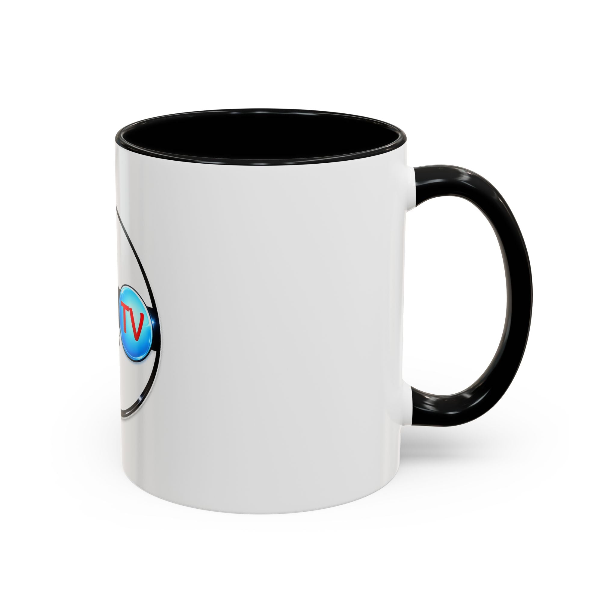 Tafsiir TV Accent Coffee Mug — Arabic Logo Ceramic Mug (11oz & 15oz)